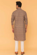 MLS PRINTED KURTA PAJAMA