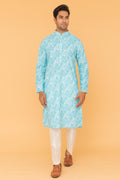 MLS PRINTED KURTA PAJAMA