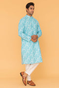 MLS PRINTED KURTA PAJAMA