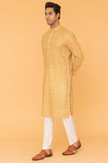 MLS PRINTED KURTA PAJAMA