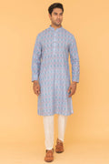 MLS PRINTED KURTA PAJAMA