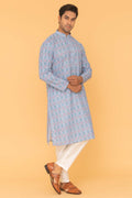 MLS PRINTED KURTA PAJAMA