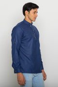 MLS SHORT KURTA FULL SLEEVES