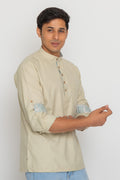 MLS SHORT KURTA FULL SLEEVES