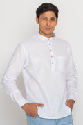 MLS SHORT KURTA FULL SLEEVES