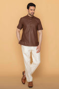 MLS SHORT KURTA HALF SLEEVES