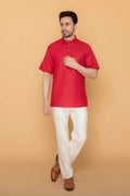 MLS SHORT KURTA HALF SLEEVES