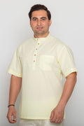 MLS SHORT KURTA HALF SLEEVES