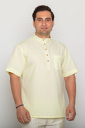 MLS SHORT KURTA HALF SLEEVES