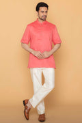 MLS SHORT KURTA HALF SLEEVES