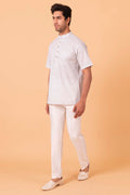 MLS SHORT KURTA HALF SLEEVES