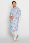 MLS PRINTED KURTA PAJAMA