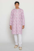 MLS PRINTED KURTA PAJAMA