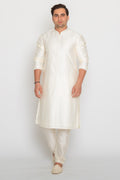 MLS EMBROIDERED KURTA PAJAMA