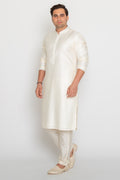 MLS EMBROIDERED KURTA PAJAMA