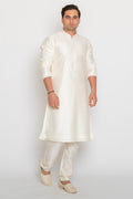 MLS EMBROIDERED KURTA PAJAMA