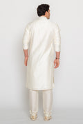 MLS EMBROIDERED KURTA PAJAMA