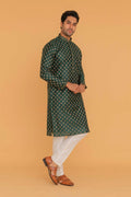 MLS EMBROIDERED KURTA PAJAMA