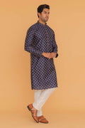 MLS EMBROIDERED KURTA PAJAMA