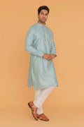 MLS EMBROIDERED KURTA PAJAMA