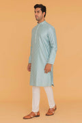 MLS EMBROIDERED KURTA PAJAMA