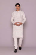 MLS CHIKANKARI KURTA PAJAMA