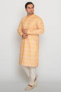 MLS PRINTED KURTA PAJAMA