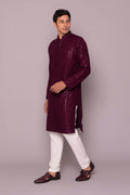 MLS CHIKANKARI KURTA PAJAMA