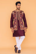 MLS KURTA JAWAHAR SET