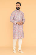 MLS EMBROIDERED KURTA PAJAMA