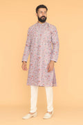 MLS EMBROIDERED KURTA PAJAMA