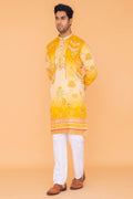 MLS EMBROIDERED KURTA PAJAMA