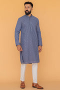 MLS CHIKANKARI KURTA PAJAMA