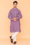 MLS CHIKANKARI KURTA PAJAMA