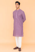 MLS CHIKANKARI KURTA PAJAMA