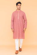 MLS CHIKANKARI KURTA PAJAMA