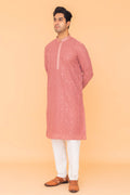 MLS CHIKANKARI KURTA PAJAMA