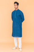 MLS CHIKANKARI KURTA PAJAMA