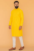 MLS CHIKANKARI KURTA PAJAMA