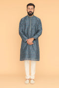 MLS PRINTED KURTA PAJAMA