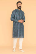 MLS PRINTED KURTA PAJAMA