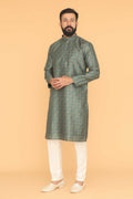 MLS PRINTED KURTA PAJAMA