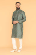 MLS PRINTED KURTA PAJAMA