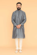 MLS PRINTED KURTA PAJAMA