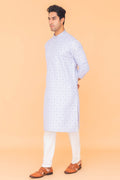 MLS PRINTED KURTA PAJAMA