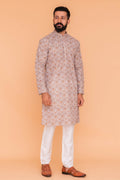 MLS PRINTED KURTA PAJAMA