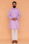 MLS CHIKANKARI KURTA PAJAMA