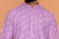 MLS CHIKANKARI KURTA PAJAMA