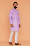 MLS CHIKANKARI KURTA PAJAMA