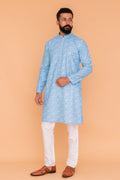 MLS CHIKANKARI KURTA PAJAMA